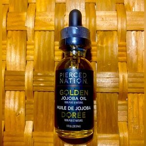 ⭐️PIERCING NATION⭐️ 💯% PURE JOJOBA OIL FOR PIERCINGS & MORE NWT SEALED💧
